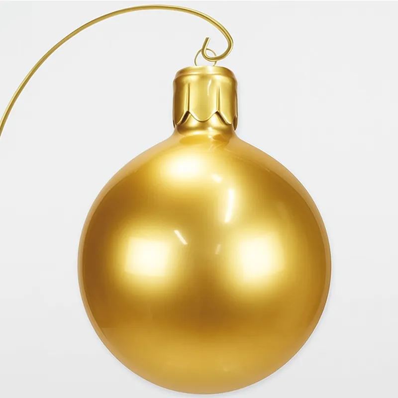 Casa Padrino XXL Deko Weihnachtsbaumkugel Gold H. 90 cm - Weihnachts Deko Angebot