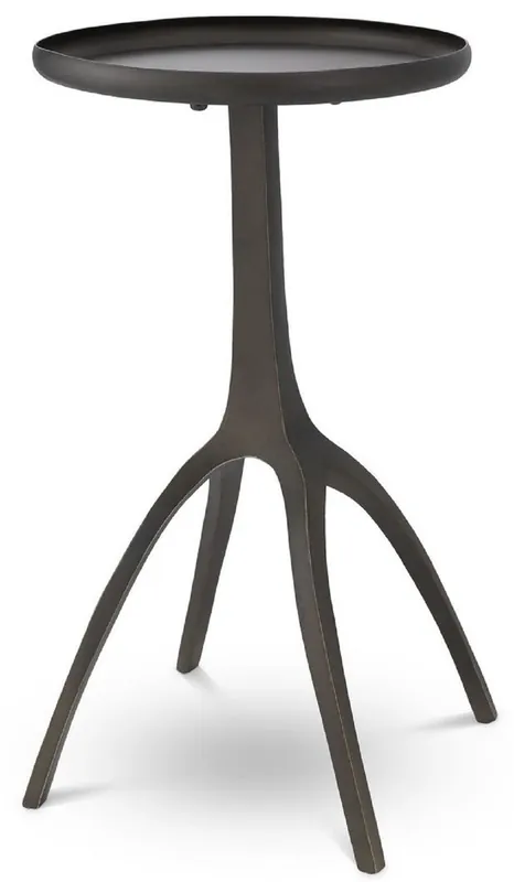 Begrenztes Angebot Casa Padrino luxury side table bronze 40.5 x 40.5 x H. 56 cm - Modern metal table with a round table top - Living room furniture - Luxury Furniture