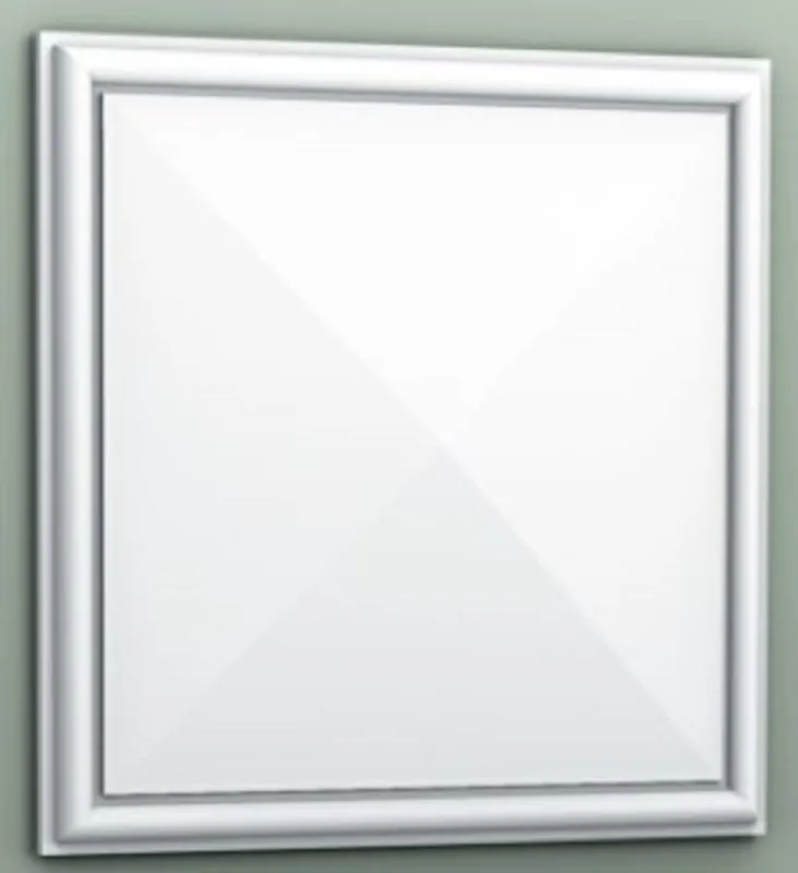 Garantierte Lieferung Casa Padrino 3D panel white 33.3 x 3.5 x H. 33.3 cm - Wall panel - Ceiling panel - Wall Decoration in Baroque Style