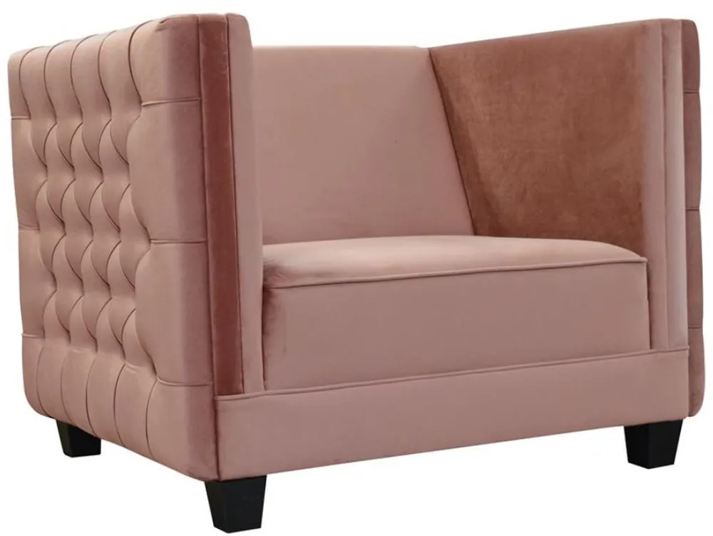 Casa Padrino Luxury Chesterfield Velvet Armchair 102 x 84.5 x H. 80 cm - Various Colors - Chesterfield Furniture Angebot