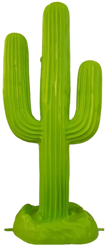 Casa Padrino designer sculpture cactus green 84 x H. 185 cm - Weatherproof Garden Decoration Markenprodukt