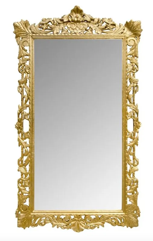 Markenprodukt Casa Padrino baroque wall mirror gold 115 x H. 202 cm - baroque style mirror antique style furniture