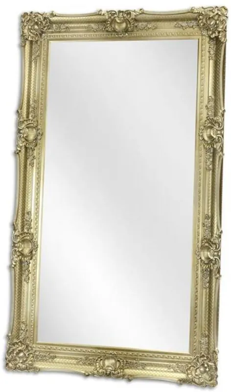 Top-Angebot Casa Padrino baroque mirror silver 122 x H. 212 cm - Wardrobe mirror - Living room mirror - Baroque Furniture