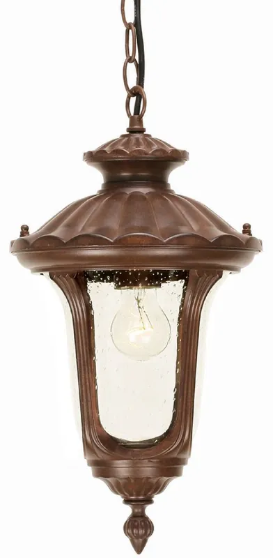 Aktuell Casa Padrino baroque outdoor hanging lamp rust Ø 23.5 x H. 43.5 cm - Nostalgic balcony garden terrace outdoor lamp - Nostalgic outdoor lighting