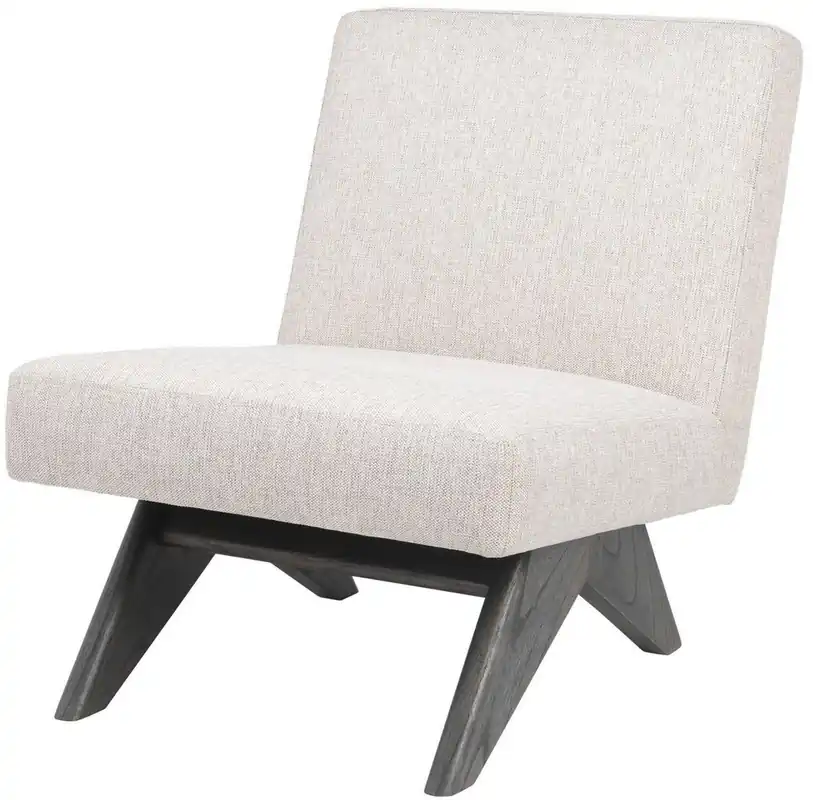 Casa Padrino luxury lounge chair natural / brown 60 x 81 x H. 75 cm - Living room armchair - Luxury Furniture Must-Have