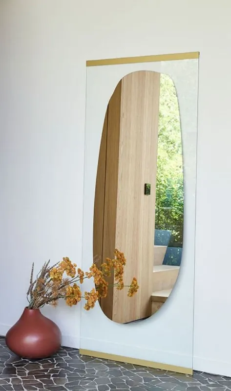 Casa Padrino Designer Mirror Gold 71 x H. 178 cm - Elegant Wall Mirror - Luxury Collection Jetzt Bestellen