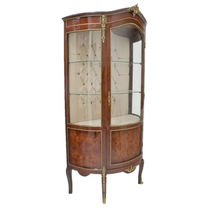 Sale Casa Padrino baroque glass showcase showcase cabinet Mod 2- baroque furniture - showcase cabinet - living room cabinet cupboard mahoganyroom cabinet cupboard mahogany