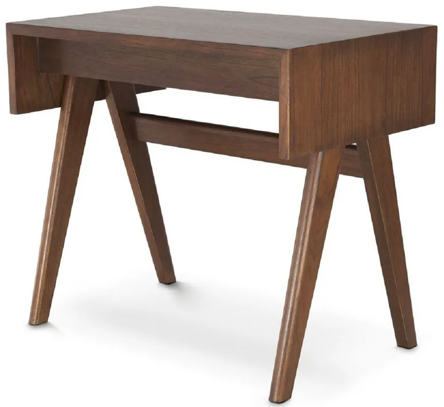 Bestseller Casa Padrino luxury desk brown 90 x 53 x H. 77 cm - Solid wood desk - Office table - Office furniture - Luxury Quality