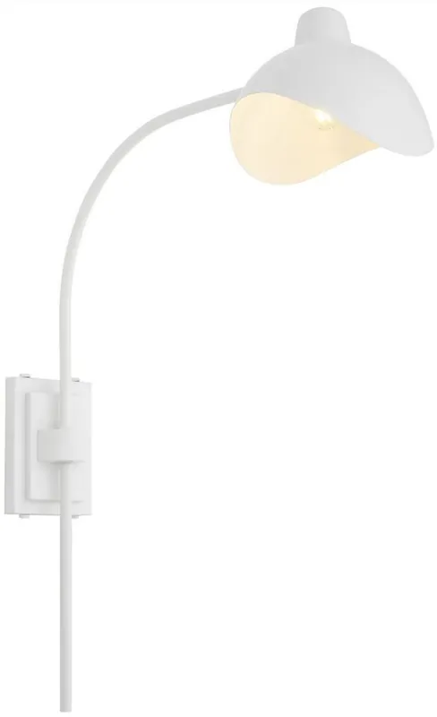 Casa Padrino designer wall lamp white / antique brass 19.5 x 67 x H. 70 cm - Elegant wall lamp in the 50s style - Luxury Collection Meistverkauft