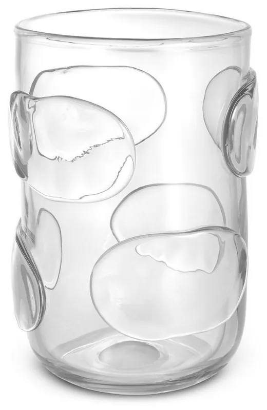 Casa Padrino luxury decorative glass vase Ø 23 x H. 34 cm - Elegant hand blown flower vase - Luxury Collection Sonderangebot