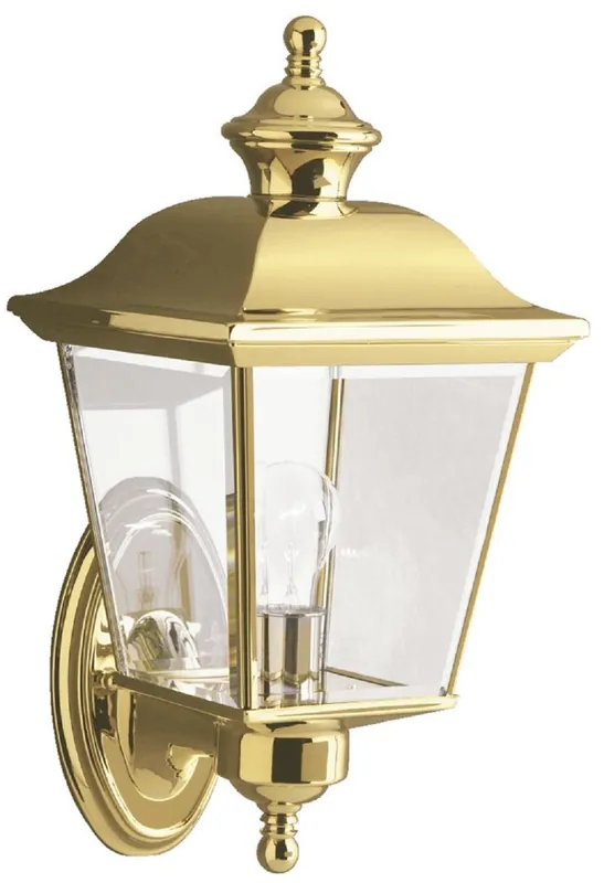 Casa Padrino Art Nouveau outdoor wall lamp gold 17.8 x 19.7 x H. 39.3 cm - Nostalgic balcony garden terrace outdoor lamp - Nostalgic outdoor lights Neue Ware