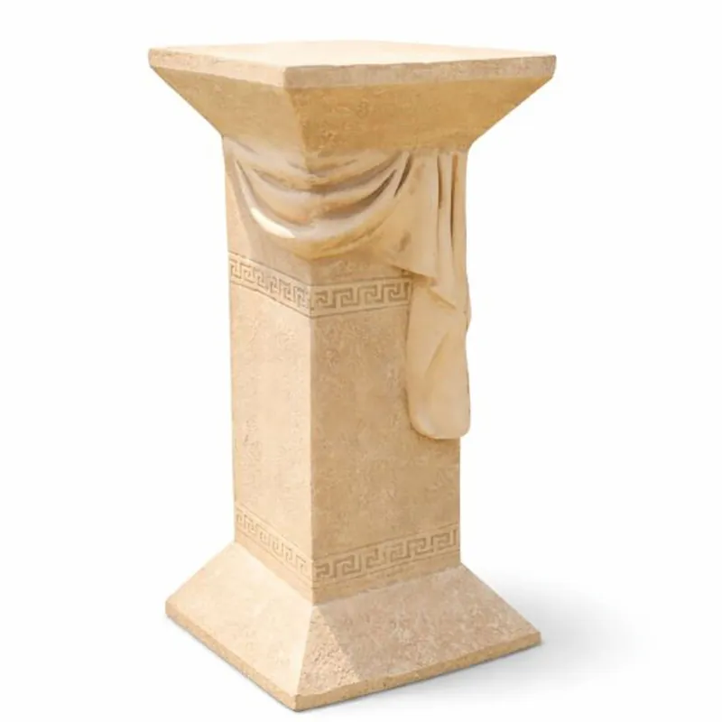 Aktuell Casa Padrino Barock Garten Deko Säule Beige H. 66 cm - Garten Accessoires
