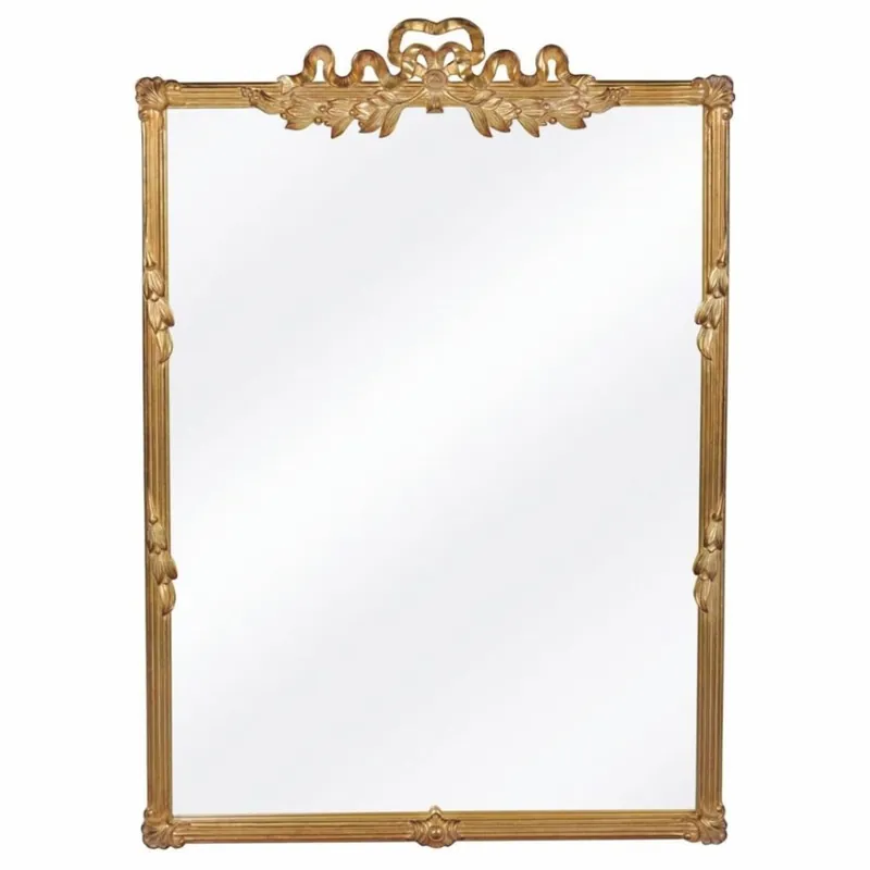 Neuheit Casa Padrino Luxus Barock Spiegel Gold H. 130 cm - Barockstil Möbel