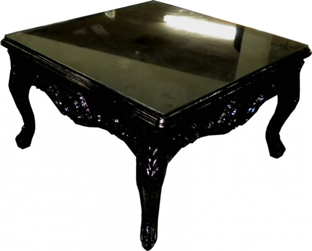 Bestpreis Baroque SideTable Black - Couch Tisch