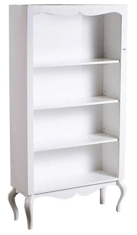 Sichere Zahlung Casa Padrino baroque shelf cabinet white high gloss - Baroque cabinet - Baroque furniture