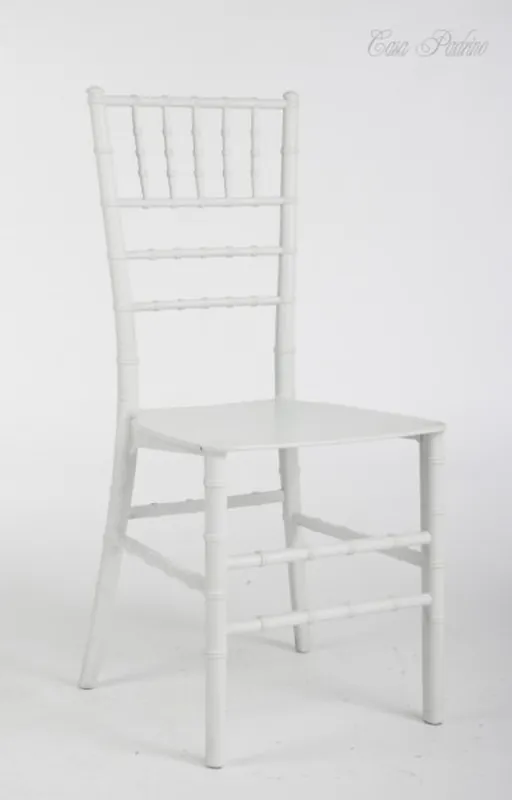 Casa Padrino Designer Chair- Ghost Chair Weiß - Polycarbonate Furniture Must-Have
