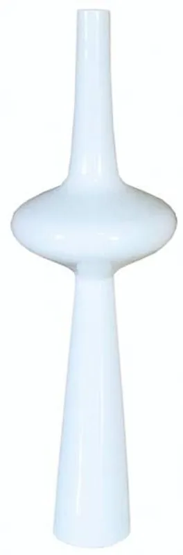 Knallerangebot Designer flower vase white piano lacquer, beautiful Deco Vase (H 90cm x W 27cm x D 27cm) - very classy and modern vase