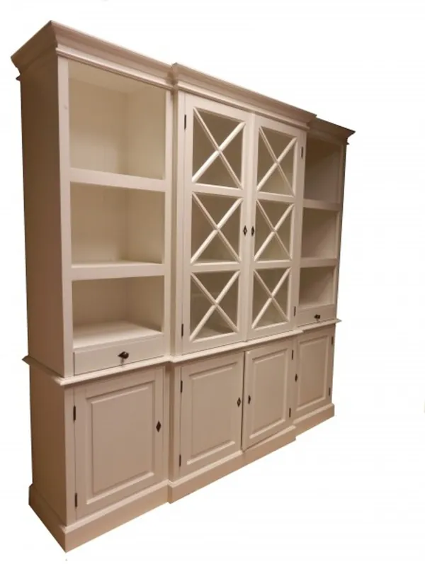 Beliebt Large Shabby Chic country house style cabinet with 4 doors - buffet cabinet - wardrobe dining room