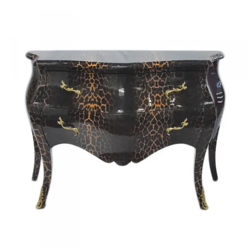 Casa Padrino chest with drawers in leopard look Top-Angebot