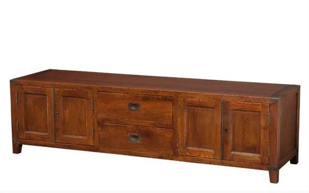 Luxury sideboard oak armoire Long dresser height 50 cm, width 180 cm, depth 50 cm - High quality - unique! Top-Angebot