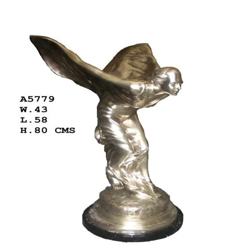 Beliebt Casa Padrino luxury bronze figure Lady with Wings - bronze sculpture bust - woman with wings