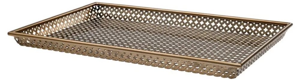 Neuheit Casa Padrino plateau de service de luxe laiton antique 52 x 35 x H. 3,5 cm - Accessoires Gastronomie