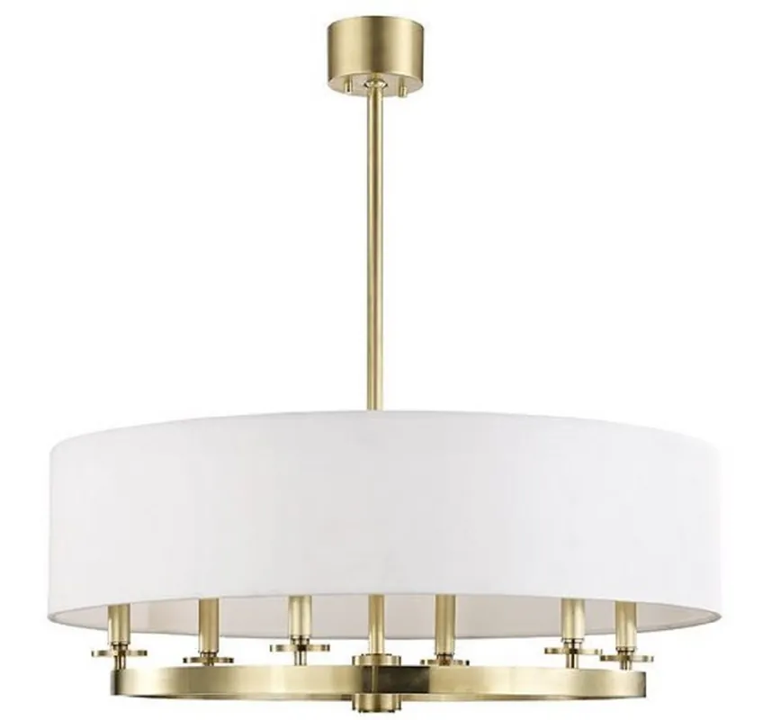 Casa Padrino lampe suspendue de luxe laiton antique / blanc Ø 78 x H. 30,5 cm - Collection de Luxe Angebot