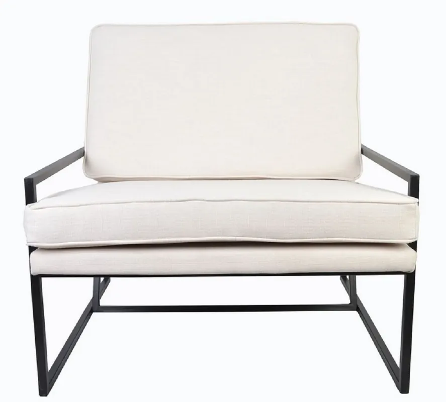 Sonderangebot Casa Padrino Fauteuil de Luxe 84 x 87,5 x H. 80 cm - Différentes Couleurs - Salon Hôtel Office Club Fauteuil - Collection de Luxe