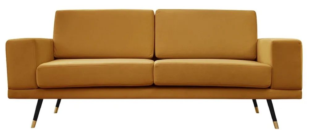 Casa Padrino Canapé de Salon de Luxe 208 x 95 x H. 81 cm - Différentes Couleurs - Mobilier de Salon de Luxe Nur Für Kurze Zeit