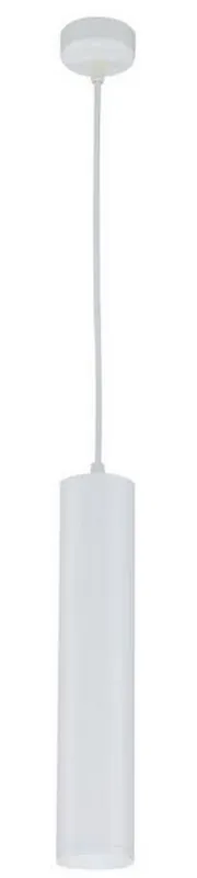 Casa Padrino lampe suspendue de luxe blanc Ø 6 x H. 30 cm - Lampe Suspendue en Aluminium Réglable en Hauteur Preis Gesenkt