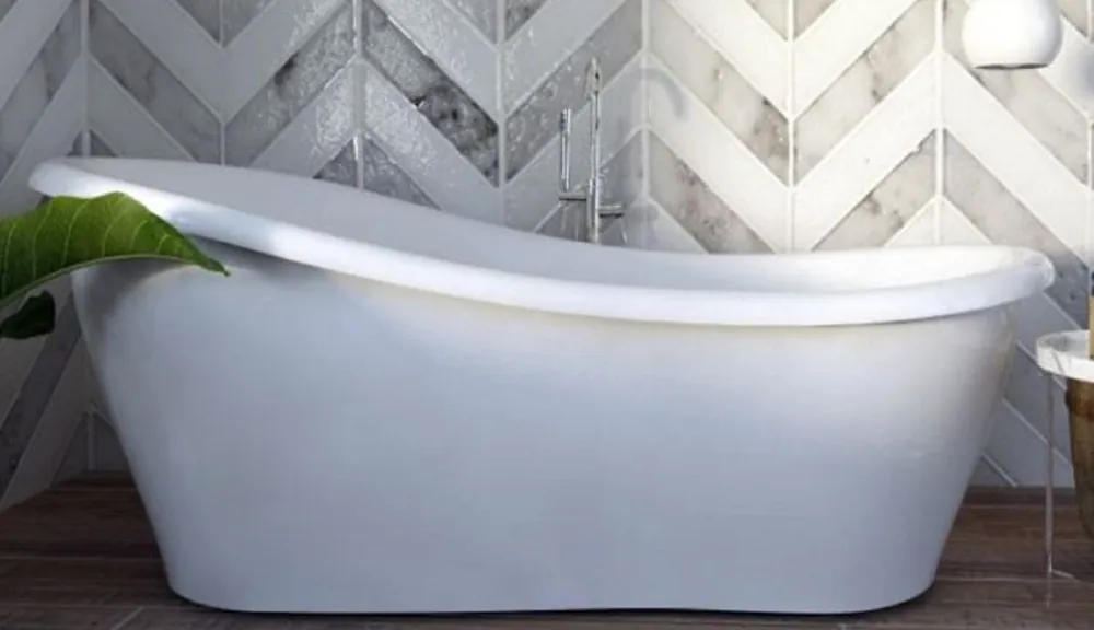 Casa Padrino Baignoire Art Nouveau de Luxe Blanc 170 x 80 x H. 70,5 cm - Baignoire Antique Rétro Détaché - Meubles de Salle de Bain Billig