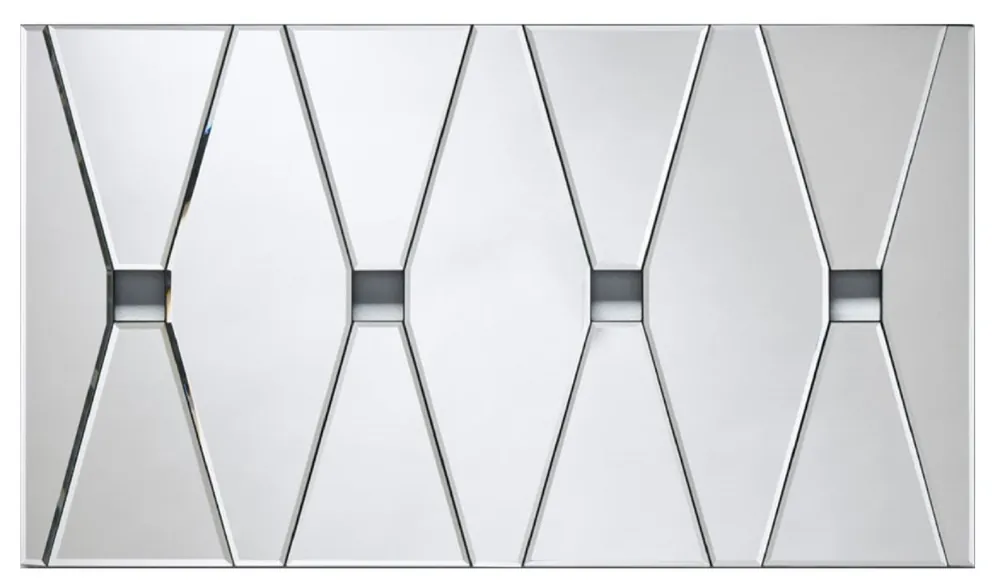 Casa Padrino miroir mural de design avec 4 judas 80 x H. 45 cm - Miroir de Salon - Miroir Vestiaire - Miroir de Luxe Nur Für Kurze Zeit