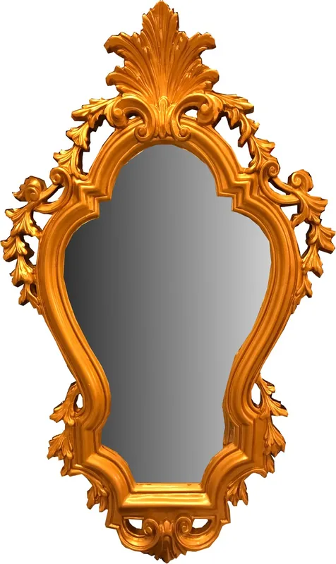 Miroir mural baroque Casa Padrino doré 74 x H. 118 cm - Somptueux miroir de style ancien - Mobilier baroque Super-Preis