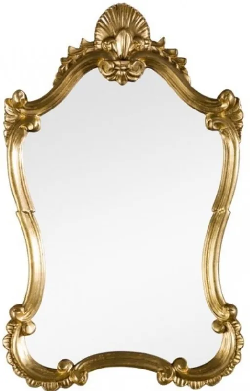 Nur Heute Casa Padrino miroir mural baroque de luxe or 46 x 5 x H. 73 cm - Miroir de salon - Miroir de garde-robe - Magnifique Miroir de Style Baroque