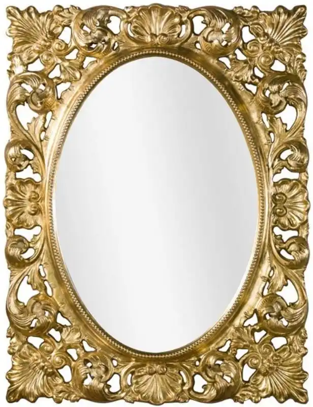 Casa Padrino miroir mural baroque de luxe or 73 x 6 x H. 95 cm - Miroir de salon - Miroir de garde-robe - Miroir Baroque Neu Im Sortiment