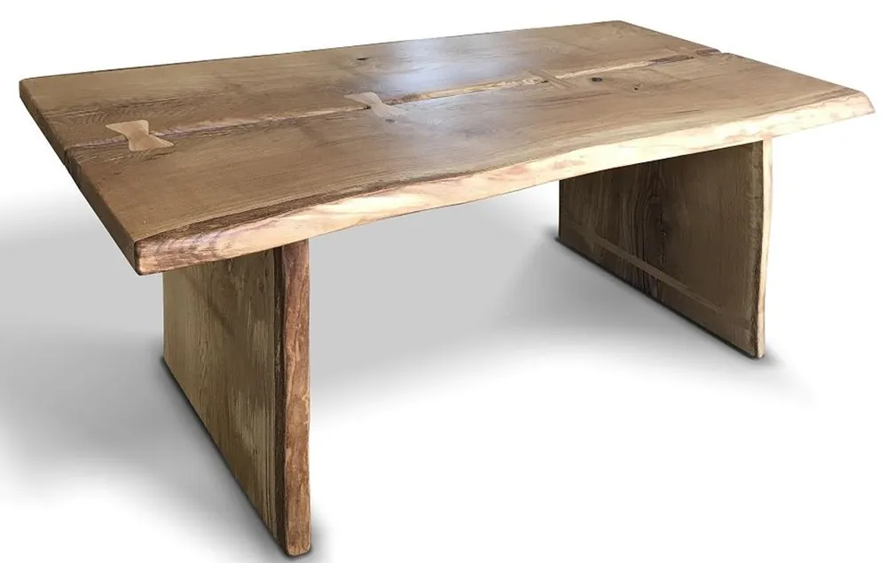 Casa Padrino Table à Manger de Luxe en Bois Massif 200 x 100 x H. 77 cm - Différentes Couleurs - Table de Cuisine Rustique - Meubles de Salle à Manger Ausverkauf