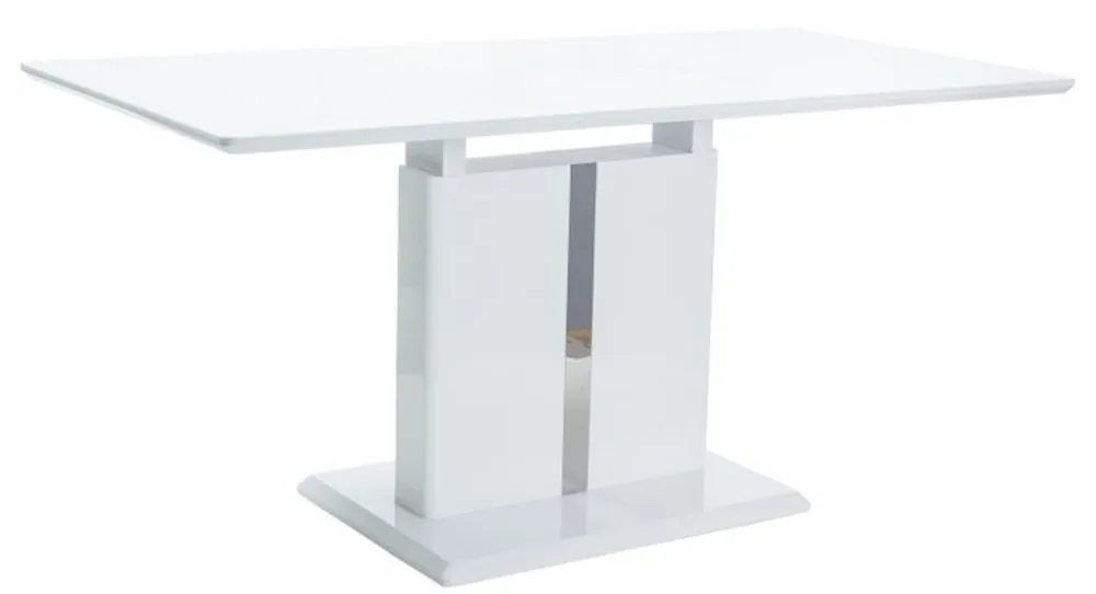 Preis Gesenkt Casa Padrino table à manger design blanc 110-150 x 75 x H. 76 cm - Table de cuisine extensible - Meubles de Salle à Manger Design