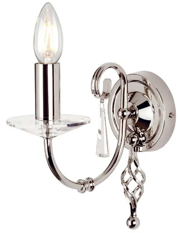 Casa Padrino applique murale baroque argent 10 x 21,5 x H. 22 cm - Applique murale élégante de salon - Luces de Pared Angebot
