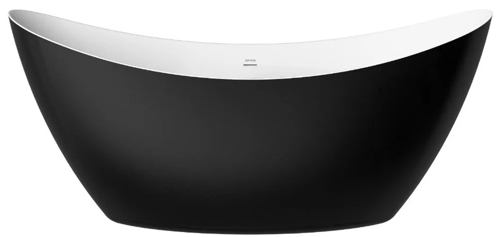 Beliebt Casa Padrino baignoire autoportante de luxe en acrylique noir / blanc 173 x 73 x H. 75 cm - Accessoires de salle de bain de luxe - Collection de Luxe