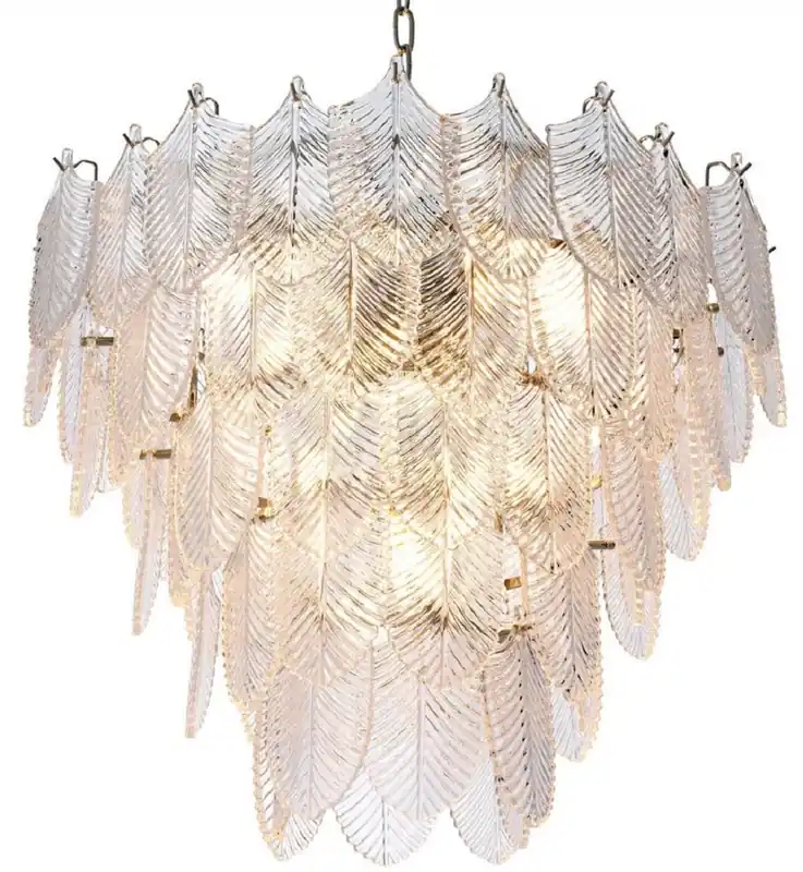Casa Padrino lustre de luxe argent Ø 62 x H. 53 cm - Lustre Noble Hotel & Restaurant - Qualité de Luxe Markenware
