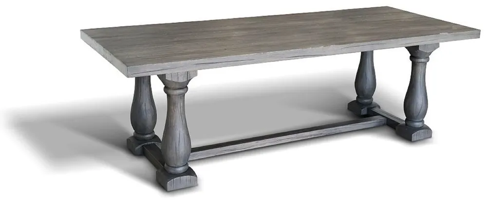 Casa Padrino table à manger de luxe en bois massif - Différentes Couleurs et Tailles - Table de cuisine en bois massif au look rustique - Meubles de salle à manger en bois massif rustique Jetzt Bestellen