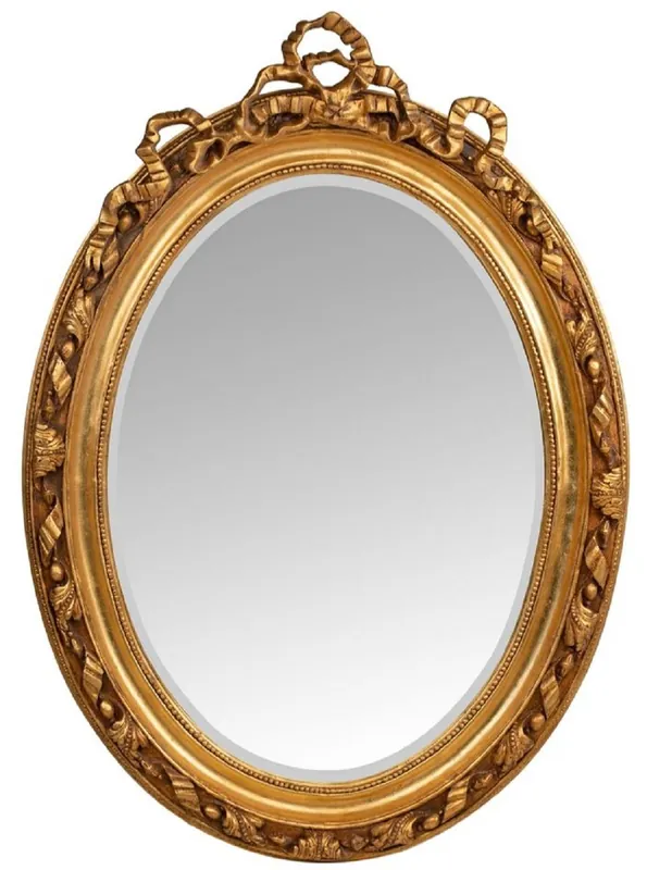 Preis Gesenkt Casa Padrino miroir baroque or 100 x 12 x H. 140 cm - Miroir mural élégant de style baroque - Miroir armoire ovale de style antique - Miroir de salon - Mobilier Baroque