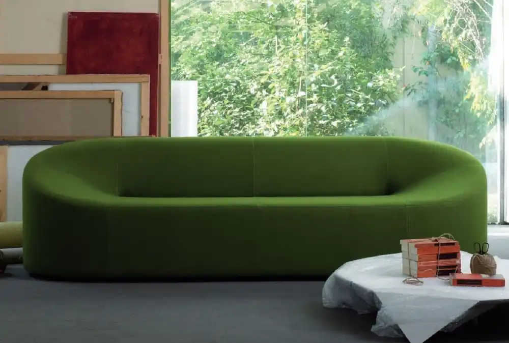 Casa Padrino Canapé Design Vert 315 x 82 x H. 70 cm - Canapé de Salon - Canapé Loft - Canapé d'Hôtel - Canapé d'Entrée - Qualité de Luxe Schnäppchen