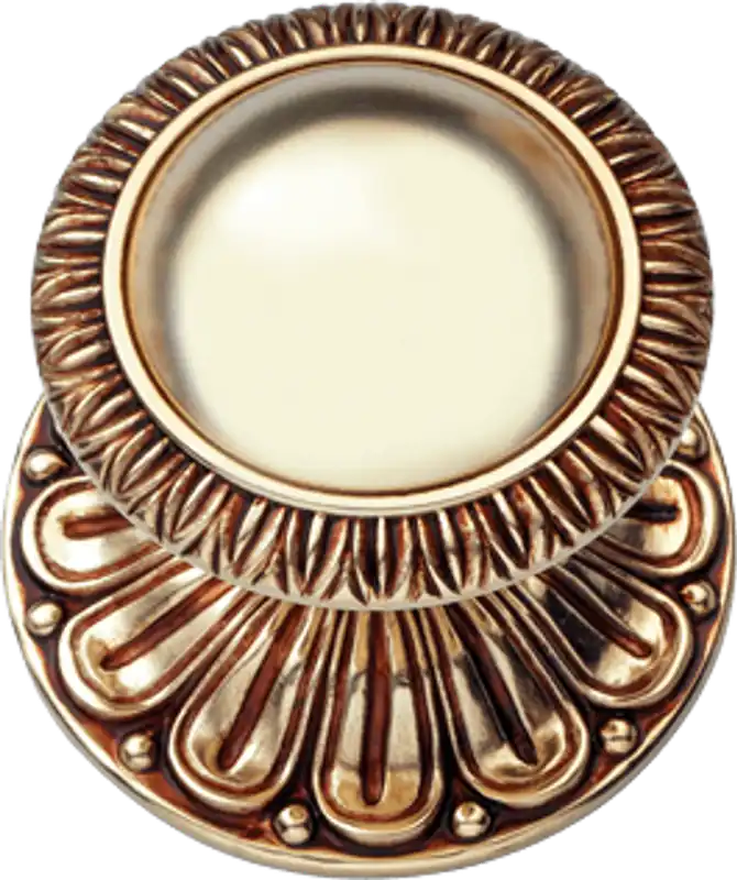 Casa Padrino Bouton de porte baroque de luxe or - Qualité de luxe Made in Italy - Bouton de tirage Ausverkauf