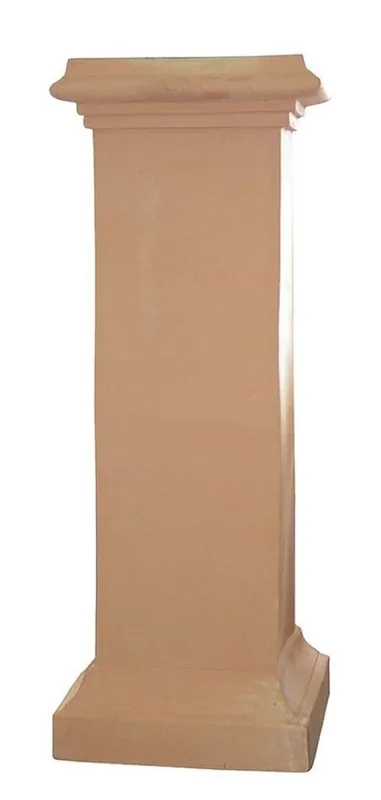 Casa Padrino pilier baroque terre cuite 38 x 38 x H. 65 cm - Colonne déco de céramique fait main - Décoration de Jardin de Terrasse Baroque Jetzt Bestellen