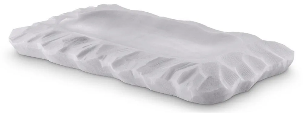 Casa Padrino plateau de service de luxe blanc 31 x 18 x H. 2,5 cm - Plateau rectangulaire en marbre - Accessoires pour Hôtellerie & Restauration de Luxe Aktuell