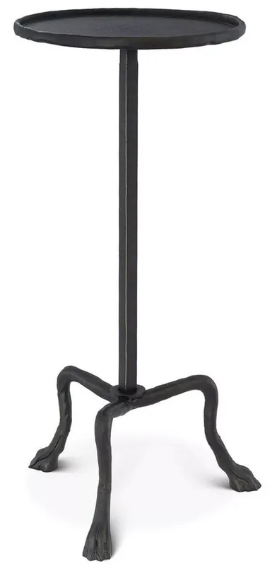 Saisonangebot Casa Padrino table d'appoint de luxe bronze Ø 36,5 x H. 72,5 cm - Table tripode ronde - Meubles de salon - Meubles de Luxe
