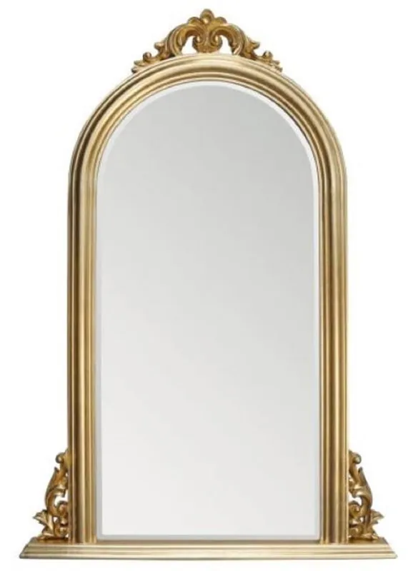 Casa Padrino miroir baroque de luxe or - Miroir mural fait main de style baroque - Miroir de salon baroque - Miroir d'armoire baroque - Mobilier Baroque Preisreduziert