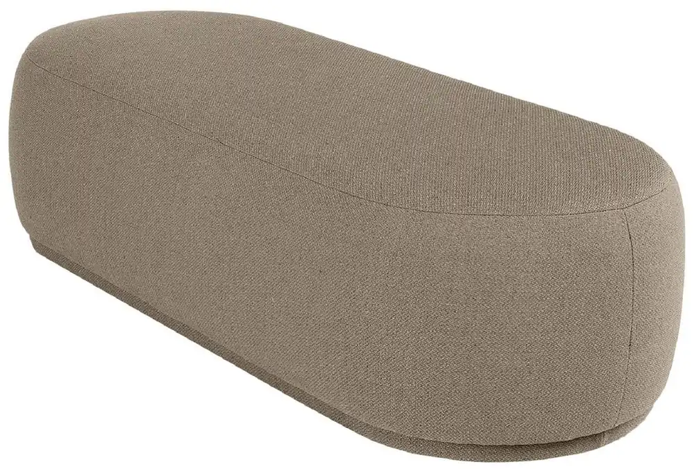 Top-Angebot Casa Padrino banc de luxe marron 137,5 x 56,5 x H. 38 cm - Banc de salon rembourré - Mobilier de Salon - Mobilier d'Hôtel - Collection de Luxe