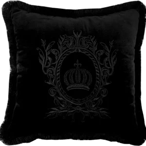 Beliebt Coussin décoratif de luxe Harald Glööckler Pompöös by Casa Padrino noir / noir - Coussin Glööckler